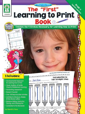cover image of The "First" Learning to Print Book